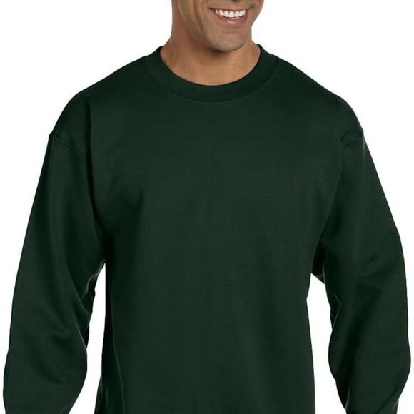 Women's 3X Performance Fleece Full-Zip Jacket in Dark Green - Lightweight Warmth - Picture 1 of 4